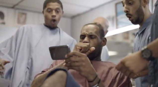 new lebron commercial